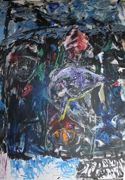 The Fish - a Paint Artowrk by Hans Johansson